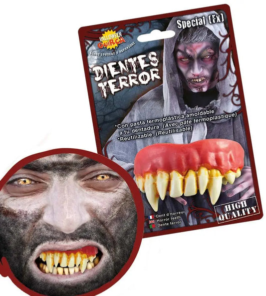 Denti TERMOPLASTICI maligni - tuttocostumi.it