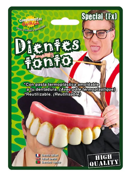 Denti termoplastici con TARTARO - tuttocostumi.it