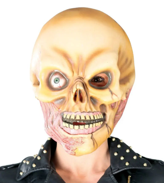 Maschera TESTA SCARNIFICATA - tuttocostumi.it