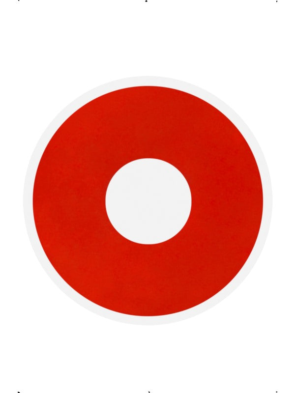 Lenti colorate ROSSO giornaliere di Smiffys - tuttocostumi.it