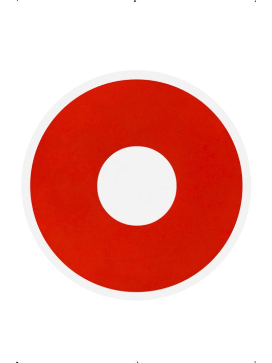 Lenti colorate ROSSO giornaliere di Smiffys - tuttocostumi.it