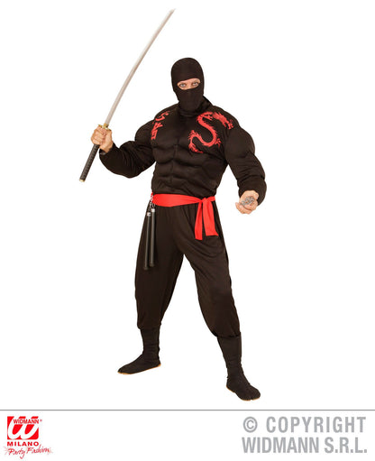 Passamontagna NINJA adulto di Widmann - tuttocostumi.it