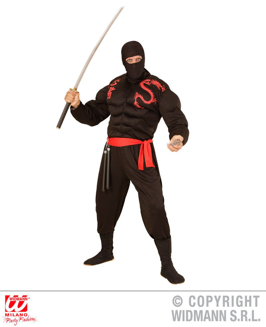 Passamontagna NINJA adulto di Widmann - tuttocostumi.it