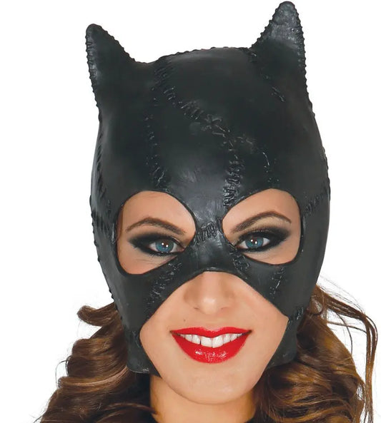 Maschera da GATTA in latex - tuttocostumi.it