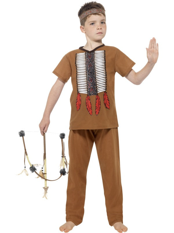 Costume Piccolo INDIANO della TRIBU di Smiffys - tuttocostumi.it