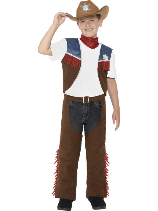 Costume da COWBOY TEXANO bambino di Smiffys - tuttocostumi.it