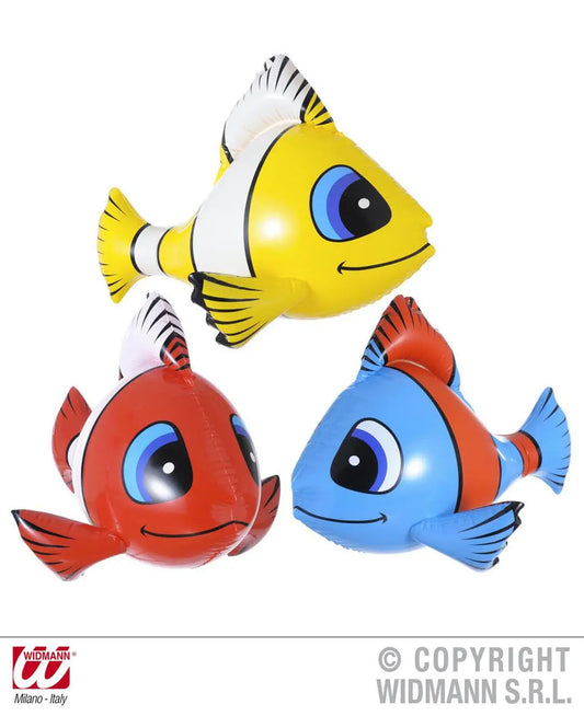 Pesce TROPICALE GONFIABILE 60 cm - tuttocostumi.it