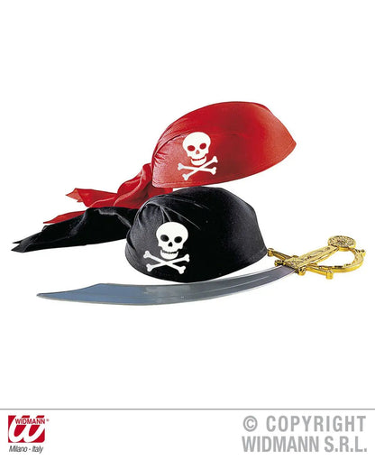 Cappello da pirata in tessuto - tuttocostumi.it