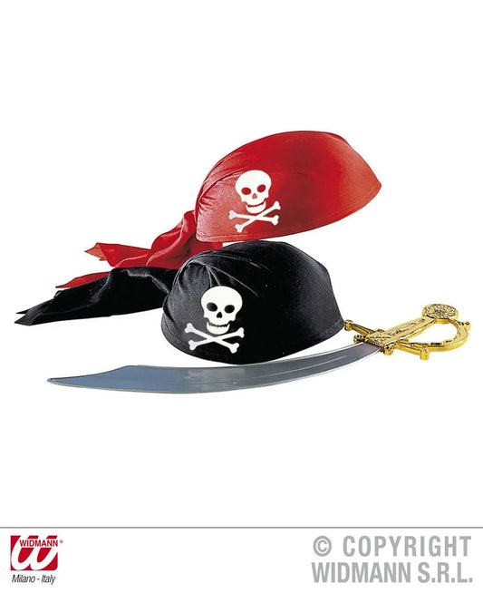 Cappello da pirata in tessuto - tuttocostumi.it