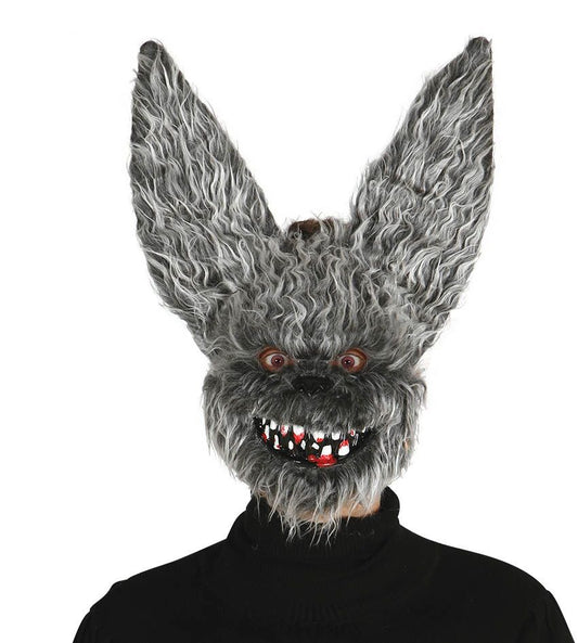 Maschera PIPISTRELLO maligno con pelo di Guirca - tuttocostumi.it