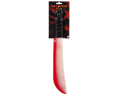 Macete fosforescente insanguinato 45 x 10 cm di Atosa - tuttocostumi.it
