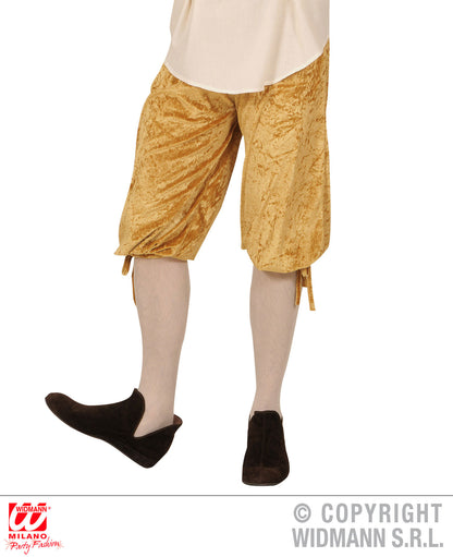 Calzoni beige in velluto di Widmann - tuttocostumi.it