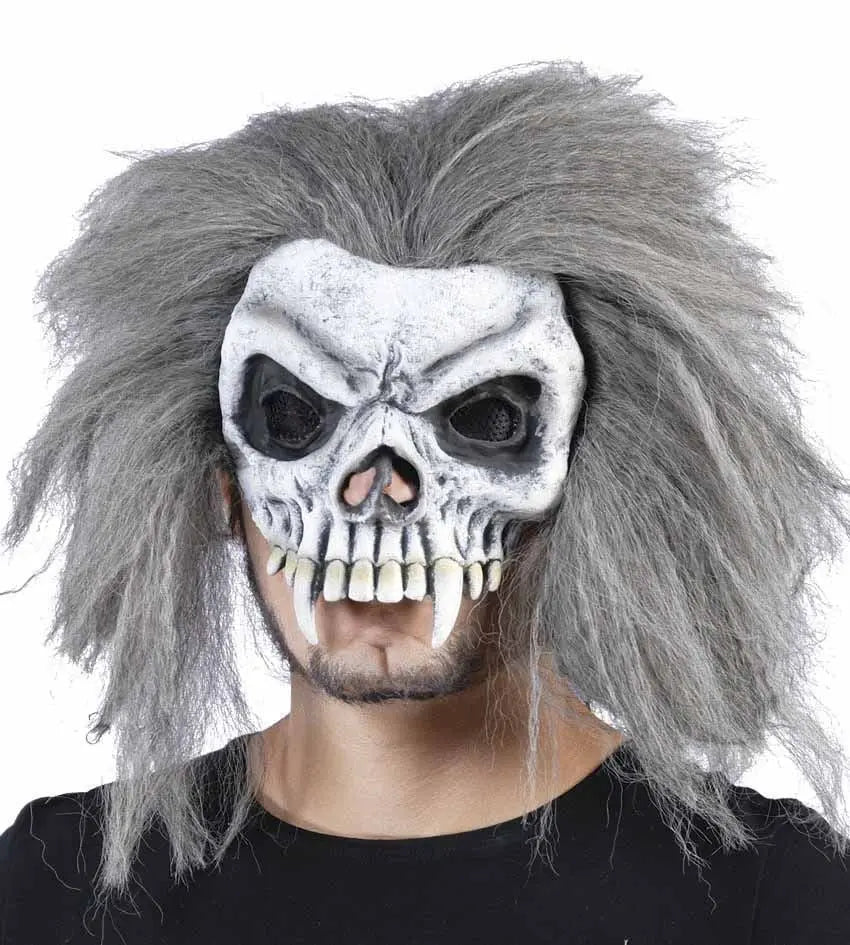 Maschera TESCHIO MEZZO VOLTO - tuttocostumi.it