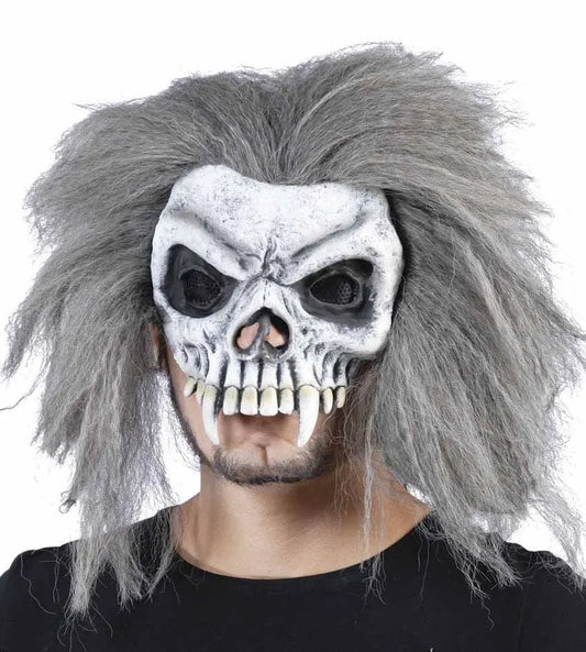Maschera TESCHIO MEZZO VOLTO - tuttocostumi.it