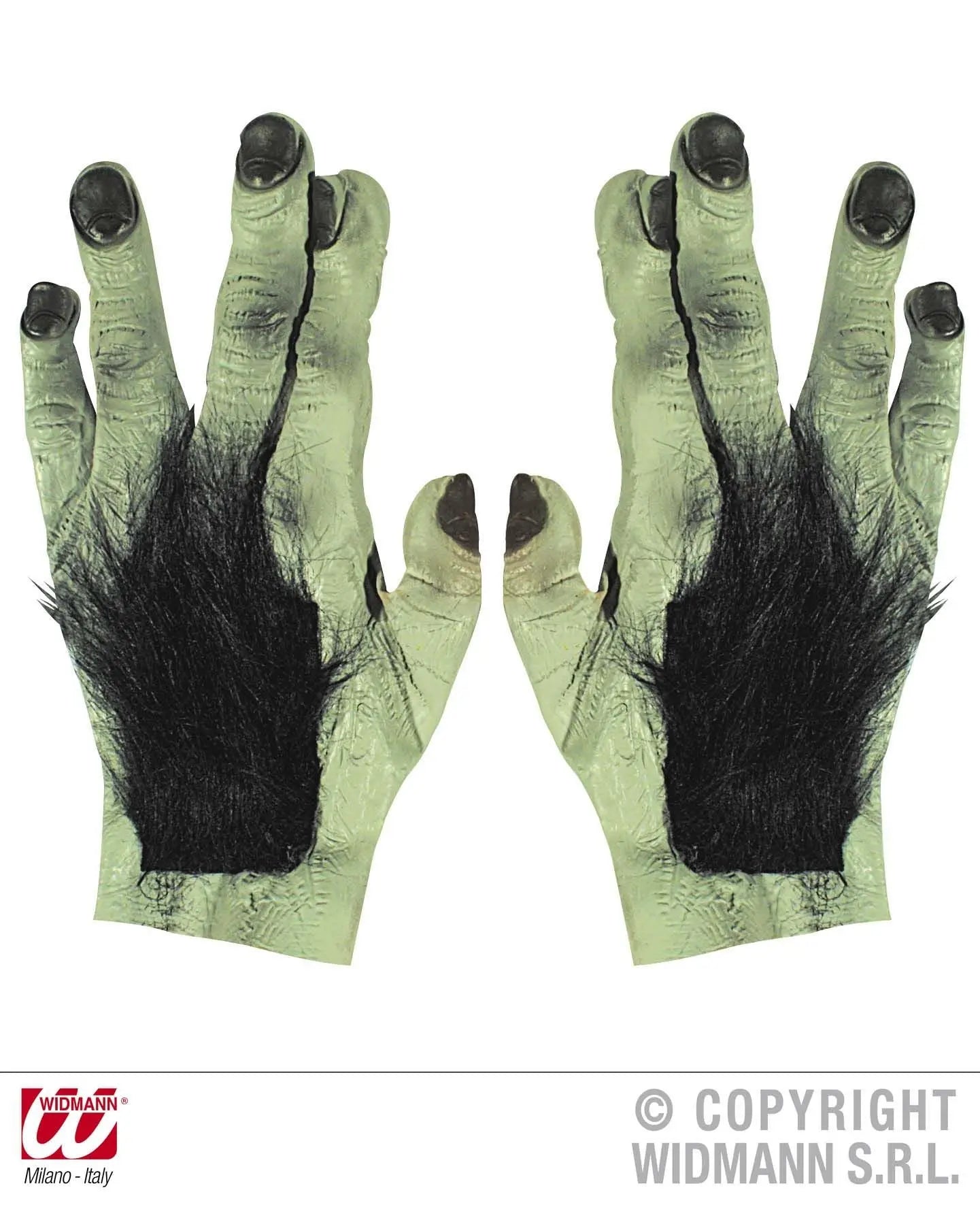 Paio di mani giganti pelose FRANKIE - tuttocostumi.it