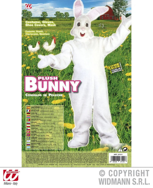 Costume CONIGLIO in peluche - tuttocostumi.it