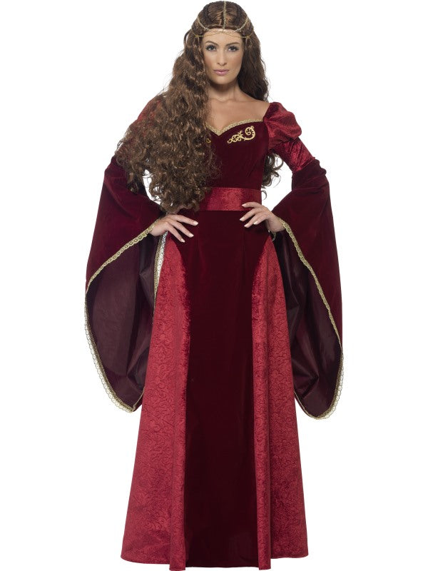 Costume incantevole REGINA MEDIEVALE di Smiffys - tuttocostumi.it