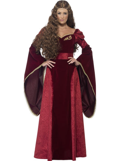 Costume incantevole REGINA MEDIEVALE di Smiffys - tuttocostumi.it