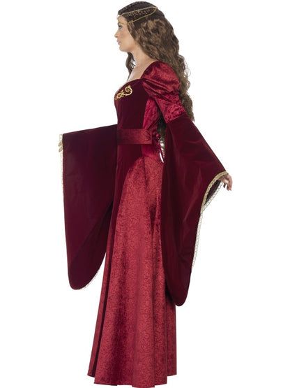 Costume incantevole REGINA MEDIEVALE di Smiffys - tuttocostumi.it