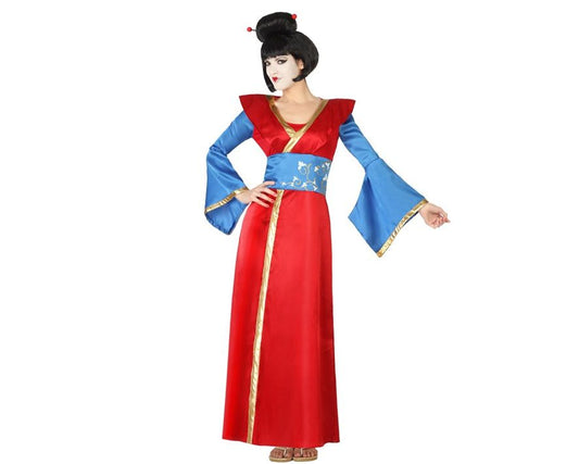 Costume GEISHA ROSSO di Atosa - tuttocostumi.it