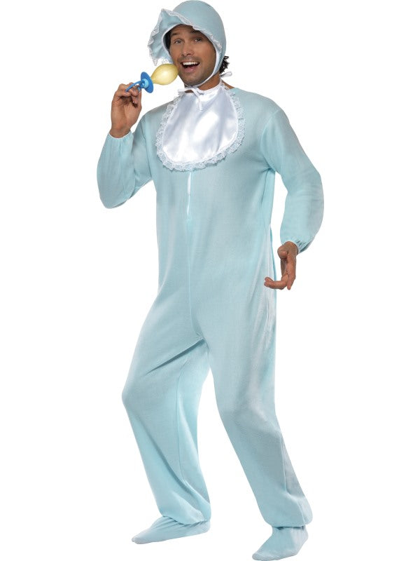 Costume PAGLIACCETTO BABY CELESTE adulto di Smiffys - tuttocostumi.it