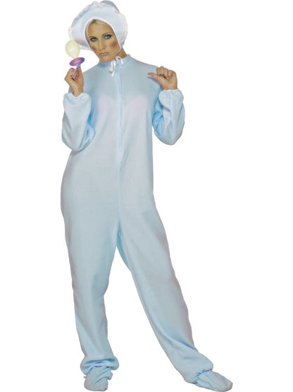Costume PAGLIACCETTO BABY CELESTE adulto di Smiffys - tuttocostumi.it