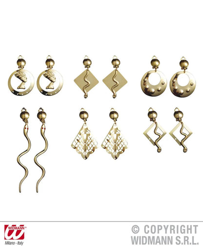 Orecchini romani / egiziani - tuttocostumi.it