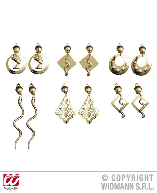 Orecchini romani / egiziani - tuttocostumi.it