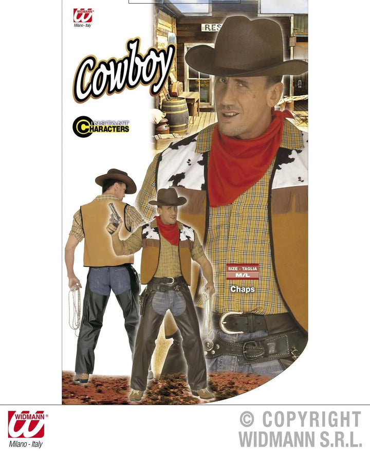 CHAPS COWBOY in similpelle - tuttocostumi.it