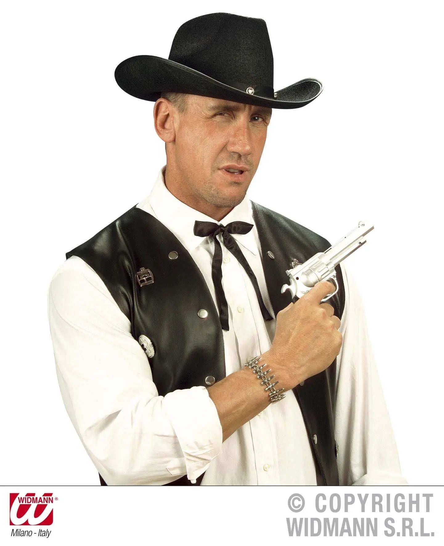 Cravattino COWBOY in raso - tuttocostumi.it
