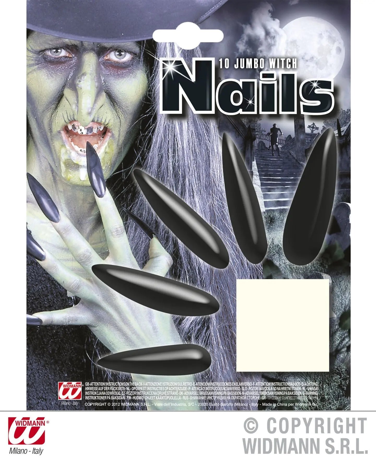 Maxi unghie strega - tuttocostumi.it