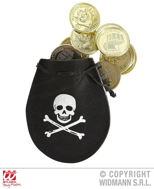 Saccoccia pirata con 12 dobloni - tuttocostumi.it