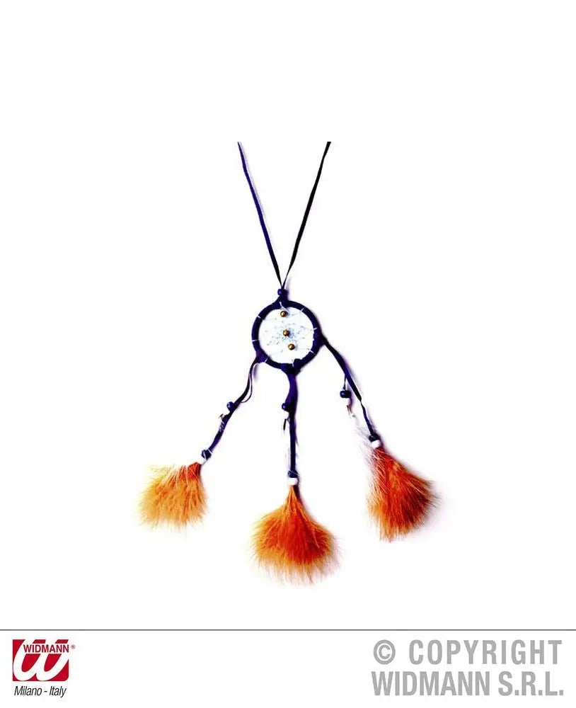Collana DREAMCATCHER con piume - tuttocostumi.it