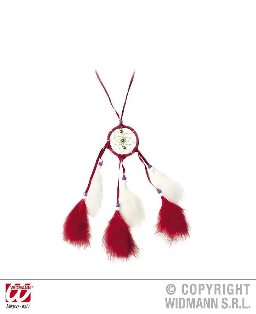 Collana DREAMCATCHER con piume - tuttocostumi.it