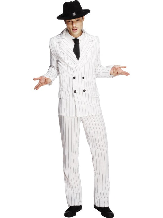 Costume RAFFINATO GANGSTER BIANCO di Smiffys - tuttocostumi.it