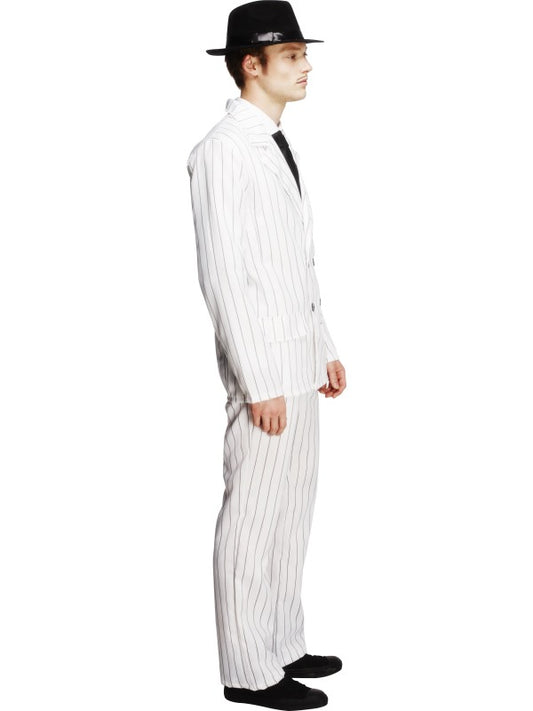 Costume RAFFINATO GANGSTER BIANCO di Smiffys - tuttocostumi.it