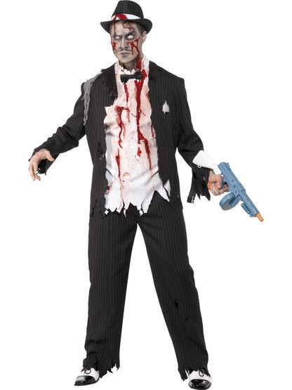 Costume ZOMBIE GANGSTER di Smiffys - tuttocostumi.it