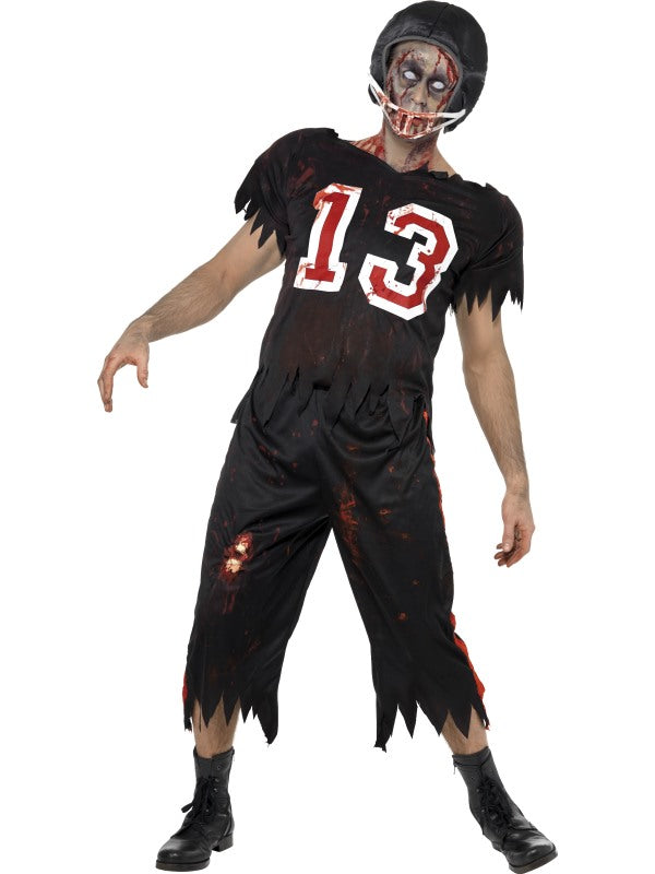 Costume da GIOCATORE FOOTBALL ZOMBIE di Smiffys - tuttocostumi.it