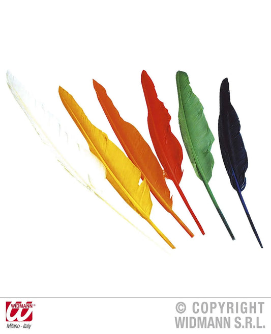 PENNE INDIANO set da 12 - tuttocostumi.it