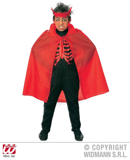 Mantello rosso 90 cm (bambino) - tuttocostumi.it