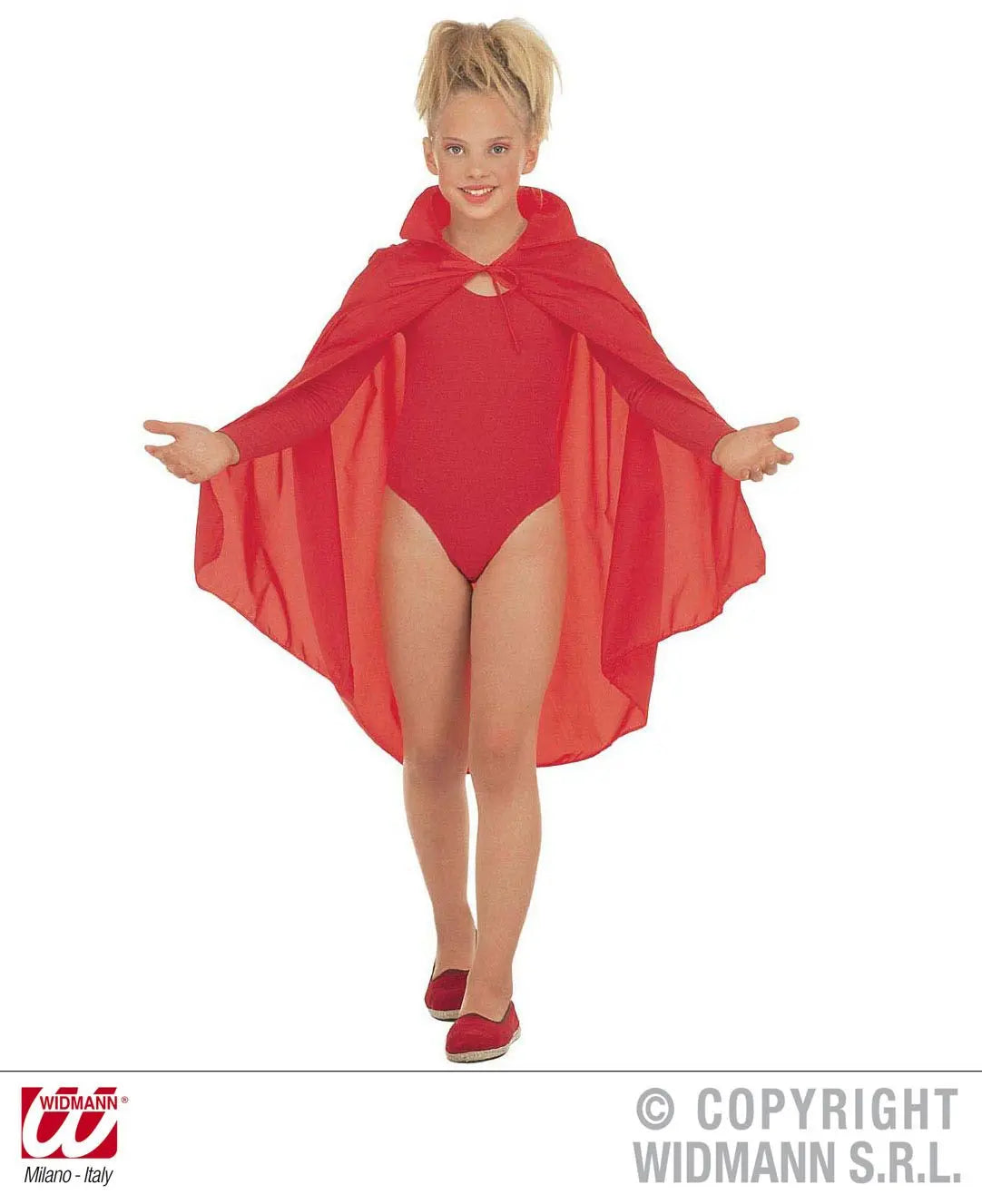 Mantello rosso 90 cm (bambino) - tuttocostumi.it