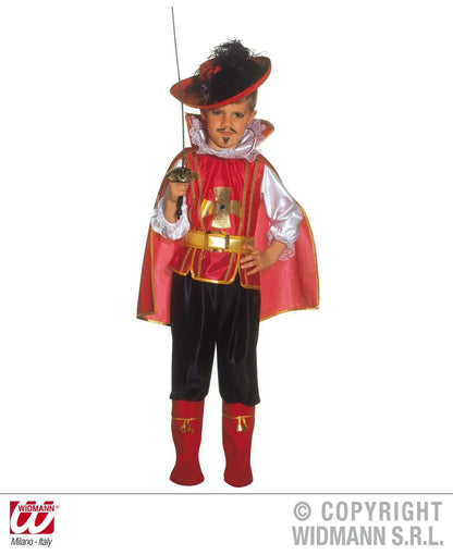 Costume MOSCHETTIERE bambino - tuttocostumi.it