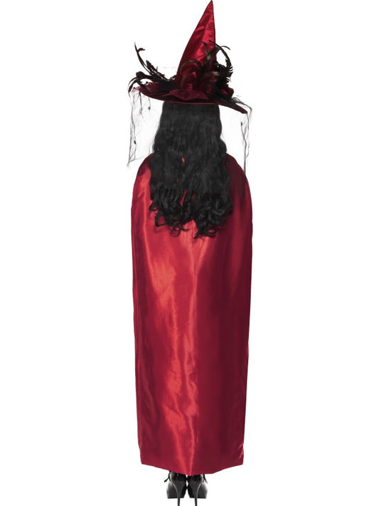 Mantello reversibile ROSSO NERO di Smiffys - tuttocostumi.it