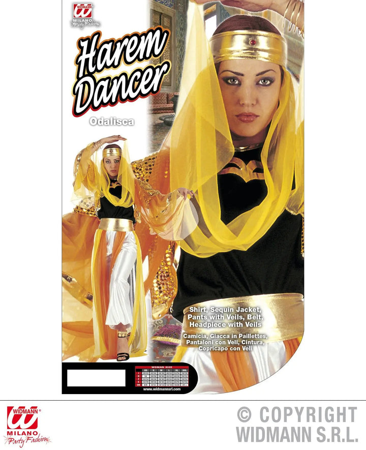 Costume ODALISCA lusso - tuttocostumi.it