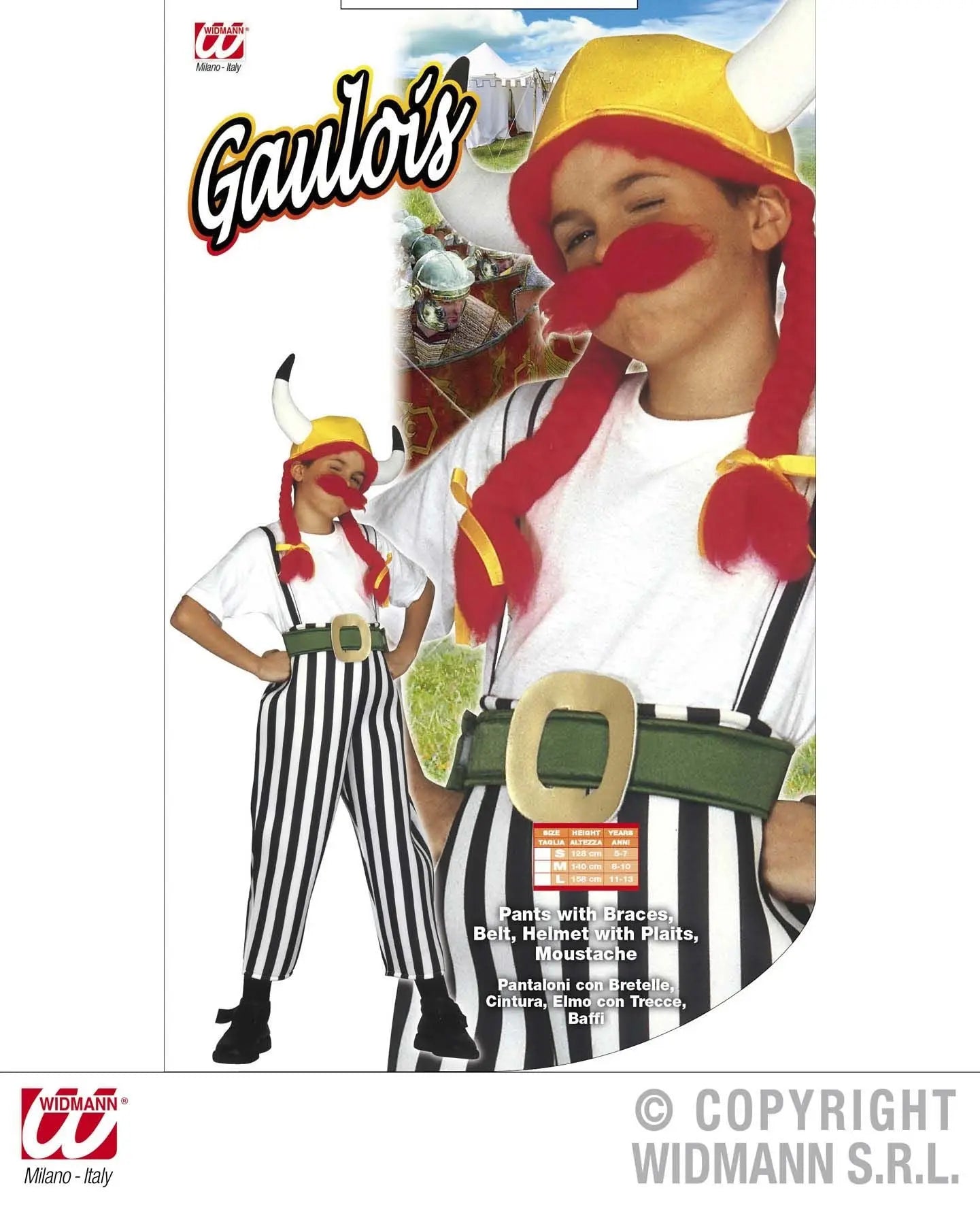 Costume GAULOIS (OBELIX) - tuttocostumi.it