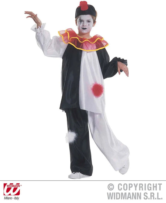 Costume PIERROT rouge bambino - tuttocostumi.it