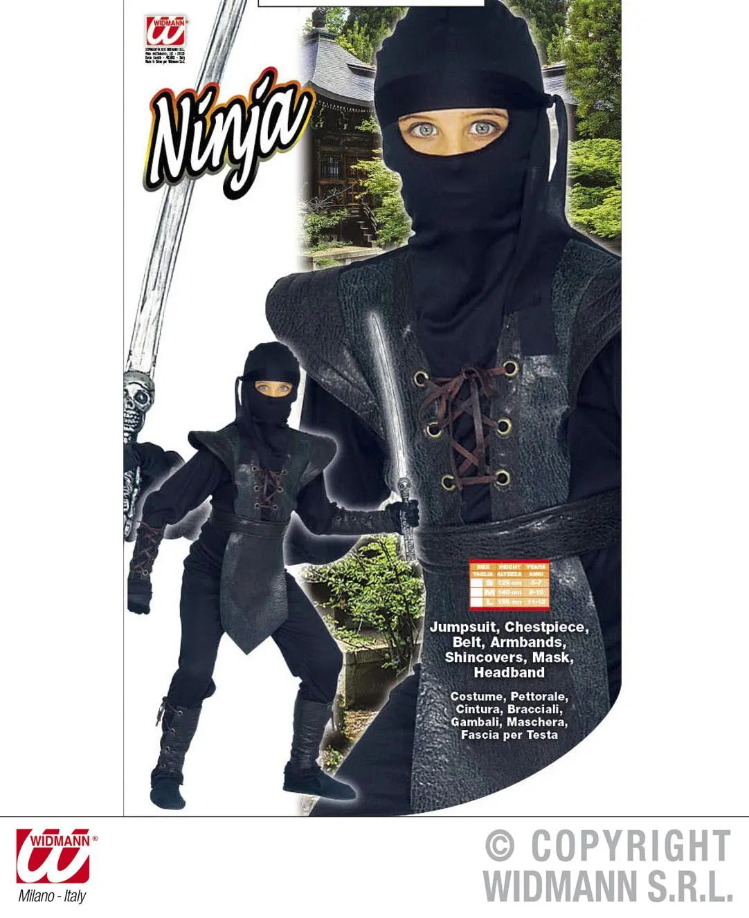 Costume NINJA MASTER - tuttocostumi.it