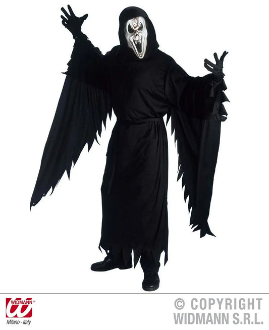 Tunica con cappuccio SCREAMING GHOST di Widmann - tuttocostumi.it