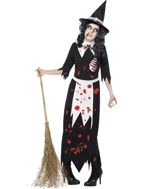Costume STREGA di SALEM ZOMBIE di Smiffys - tuttocostumi.it