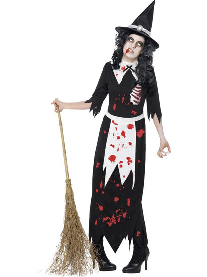 Costume STREGA di SALEM ZOMBIE di Smiffys - tuttocostumi.it